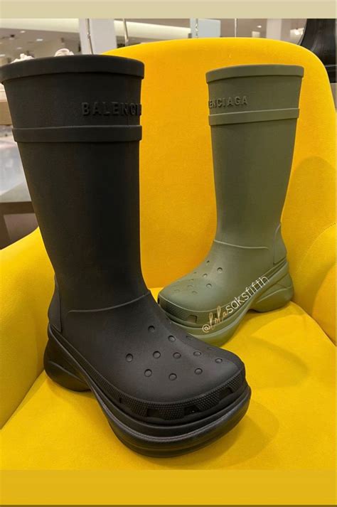 balenciaga croc boots replica|balenciaga croc heels price.